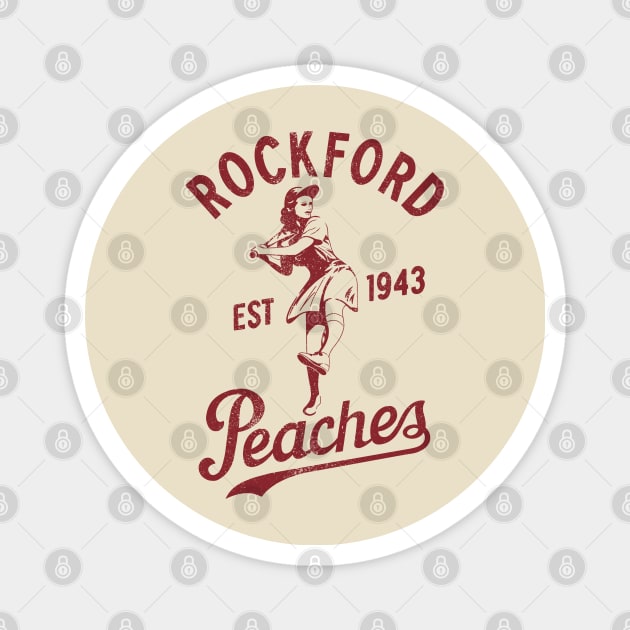 Rockford 1943 Magnet by Polaroid Popculture